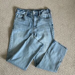 Pilcro Vintage Straight light wash jeans
